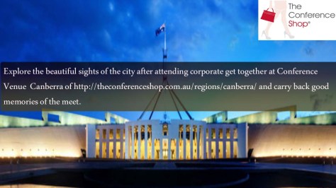 Conference Venue and Events in Canberra, AUS - Theconferenceshop com au